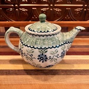 Polish Pottery Tea Pot